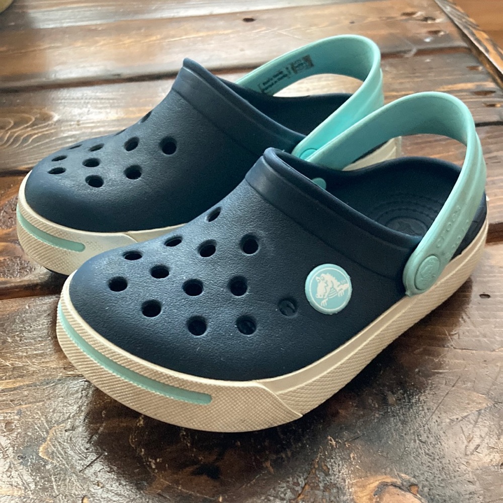 Little boy Crocs. Size 8